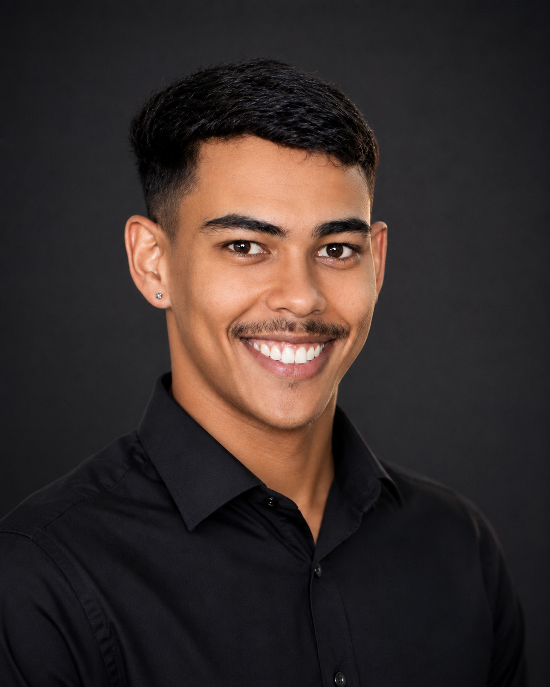 Portrait of Naeem Daniels, Founder and Managing Director of Naeemo's